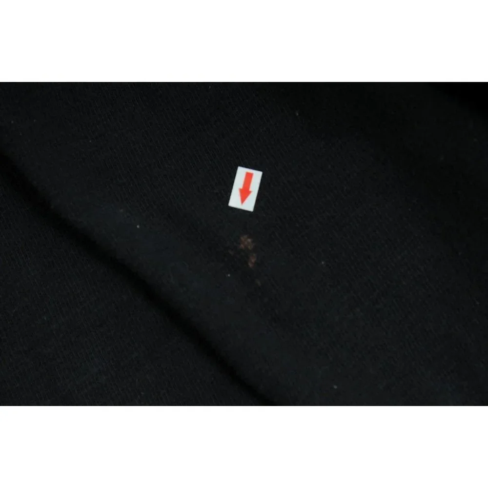 Rick Owens Men Cropped Pants Medium Black Cotton Drop Crotch Drawstring Trousers - Picture 9 of 10